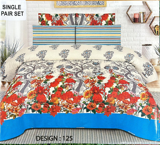 SINGLE PAIR BEDSHEET